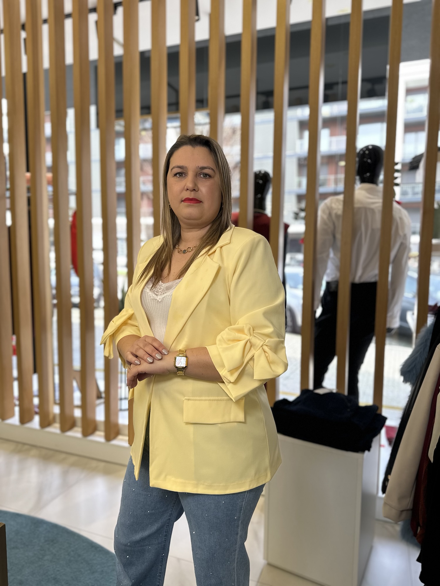 Blazer Elegance com Manga Laço - Image 3